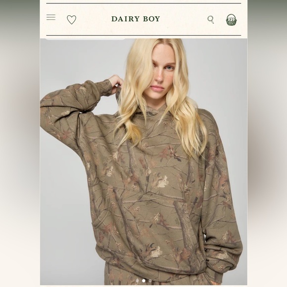 Dairy Boy Sweaters - DAIRY BOY BOYFRIEND HOODIE